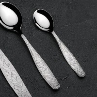 Набор столовый «Уралочка», 30 предметов, толщина 2 мм, (М13), декоративная коробка