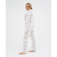 Пижама женская (рубашка, брюки) KAFTAN «Радуга», размер 48-50