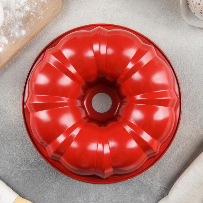 Форма для выпечки «Ренард», 20×6,5 см, антипригарное покрытие, цвет красный