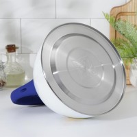 Чайник со свистком Доляна «Свиристель», 3 л, цвет голубой