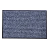 Коврик придверный влаговпитывающий, ребристый, «Стандарт», 50×80 см, цвет серый