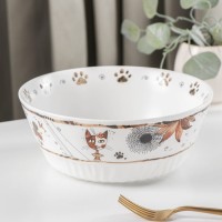 Салатник «Коты-аристократы», 1 л, 18×7 см