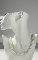 Бусы «Невеста» с жемчугом, бусины d=0.8, цвет молочный, 40 см