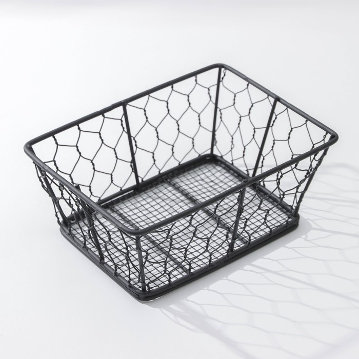 Ваза для фруктов Доляна «Лола», 20×15×8 см, цвет чёрный Ваза для фруктов Доляна «Лола», 20×15×8 см, цвет чёрный