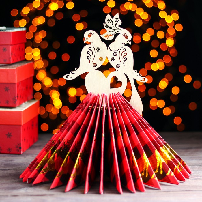 Салфетница «Голубки», 25×13×13 см