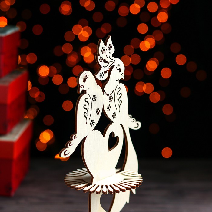 Салфетница «Голубки», 25×13×13 см