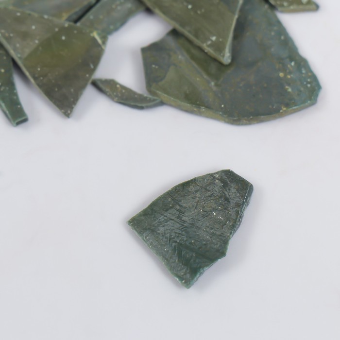 Стеарин для свечей с красителем "Рождественский зелёный" 5 гр