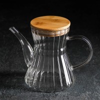 Чайник стеклянный заварочный «Эко. Восток», 800 мл, 18×11,5×17 см, без сита