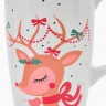 Кружка чайная новогодняя «Оленёнок», 530 мл