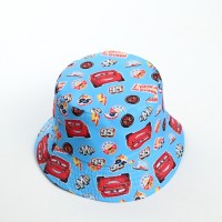 Панама детская для мальчика, двухсторонняя, размер 52-54 Тачки