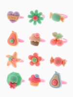 Кольцо «Выбражулька. Гастрономия», форма МИКС, фасовка 100 шт. цветное, безразмерное