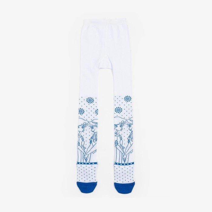 Колготки детские «Эльза и Анна» Холодное сердце, Дисней, рост 116-122 см