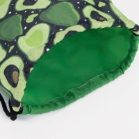 Мешок для обуви на шнурке, цвет чёрный