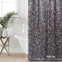 Штора для ванной «Этель» Magnolia, 145×180 см, полиэстер
