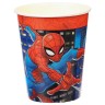 Стакан бумажный одноразовый «С Днем Рождения!», 250 мл, Человек-паук