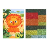 Стикерная мозаика «Львёнок»