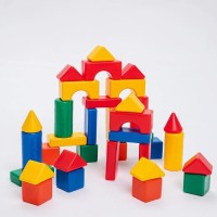Кубики детские, пластиковые, цветные, 36 штук, 6 х 6 см