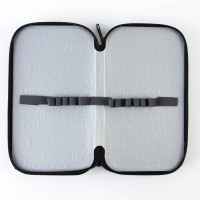 Пенал школьный 2 секции 190×105 лам.кар ПО-090 «Лисичка»