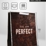 Пакет подарочный вертикальный YOU are PERFECT, 26×32×12 см