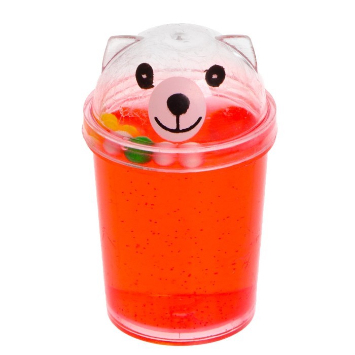 Лизун «Напиток», цвета МИКС