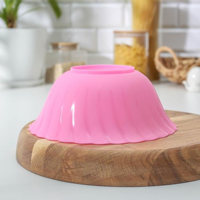 Салатник Альт-Пласт, 1,2 л, цвет МИКС Салатник Альт-Пласт, 1,2 л, цвет МИКС