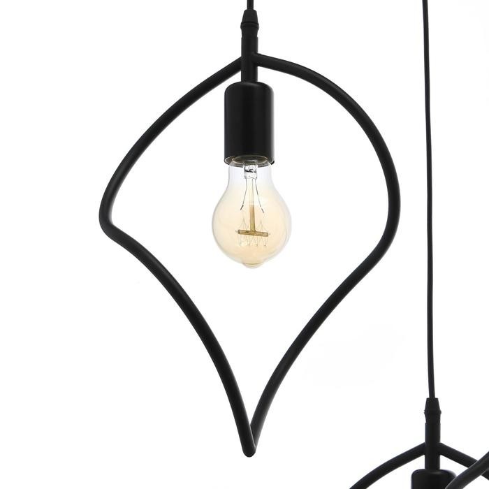 Светильник BayerLux 40384/3 E27 40Вт черный 31х31х35-135 см