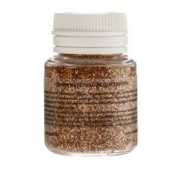Декоративные блёстки LUXART LuxGlitter (сухие), 20 мл, размер 0.2 мм, медовые