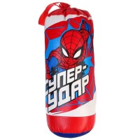 Игровой набор для бокса «Супер-удар», груша 13×13×35 см, Человек-паук