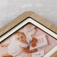 Фоторамка ЛХДФ "Наша семья" на 6 фото 10x15см. Размер изделия 33x51см.