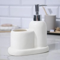 Дозатор для мыла со стаканом Pure water, 300 мл