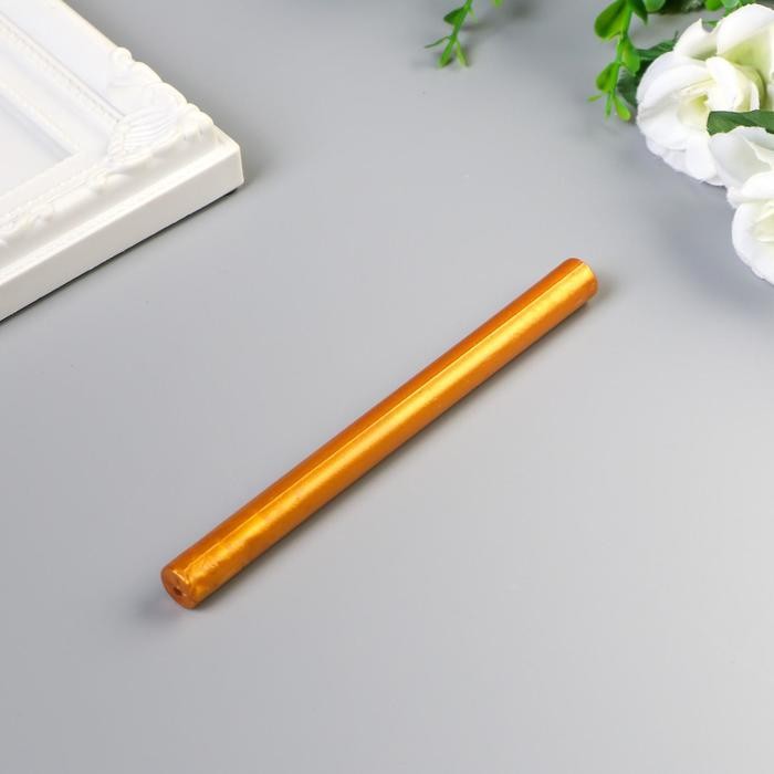 Сургуч для печати стержень "Золотой" блеск 13,2х1,1 см Сургуч для печати стержень "Золотой" блеск 13,2х1,1 см