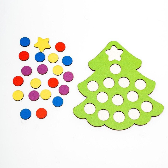 Мозаика «Новый год! Ёлочка»