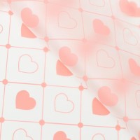 Пленка матовая "Сердца", 58 х 58 см