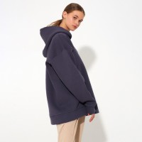 Худи женское MINAKU: Casual Collection, цвет серый, размер 42