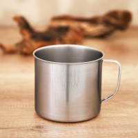 Кружка Доляна «Мэйли», 1.1 л, d=12.5 см, нержавеющая сталь, хромированная