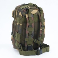 Рюкзак тактический туристический Storm tactic, 30 л, с карманами, расцветка мультикам, зелёный