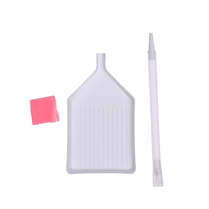 Алмазная мозаика с частичным заполнением «Летний букет» 50x60 см, холст, ёмкость