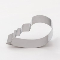 Набор форм для вырезания печенья «Половинки», 2 шт, 12×10×4 см