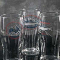 Стакан для пива «Тюлип. На рыбалке», 570 мл, рисунок МИКС