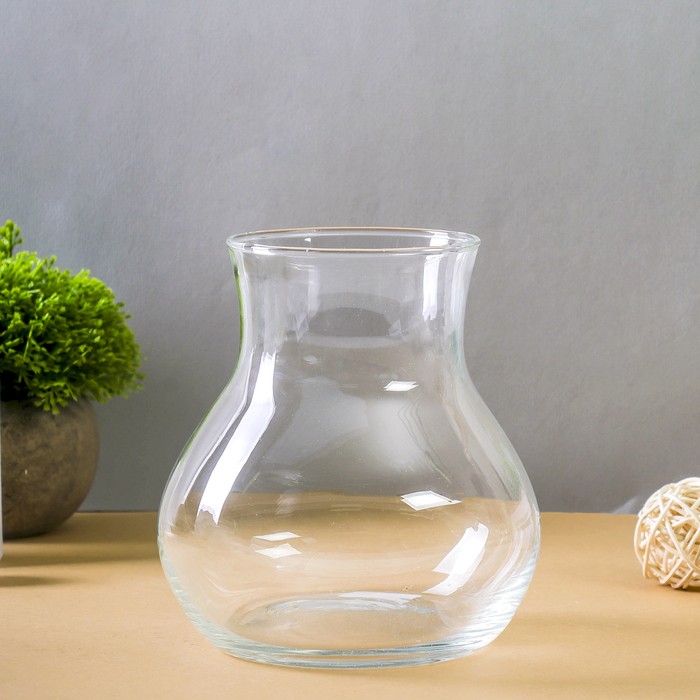 Ваза "Виталина-3" d=9см, H=15,5х14 см, V=1,2л 1595 Ваза "Виталина-3" d=9см, H=15,5х14 см, V=1,2л 1595