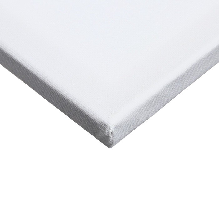 Холст на подрамнике, хлопок 100%, 1.6×30×50 см, акриловый грунт, мелкозернистый, 280 г/м²