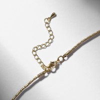 Колье «Жемчуг» окружение, цвет белый в золоте, 40 см