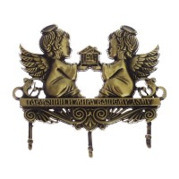 Ключница настенная «Гармонии и мира вашему дому», 9×6.9 см