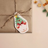 Шильдик на подарок Новый год «Сладкого Нового года», 5,3 ×9,0  см