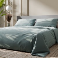 Постельное бельё Этель 1,5 сп «Олива» 143х215, 150х214, 50х70 см-2 шт, 100% хлопок, бязь 125г/м2