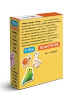 Магнитный набор «Мир вокруг меня», развивающий, 60 деталей, 3+