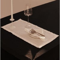 Дорожка с мережкой SL HOME Fiesta  30х60см.-1 шт, лен 48%, хлопок