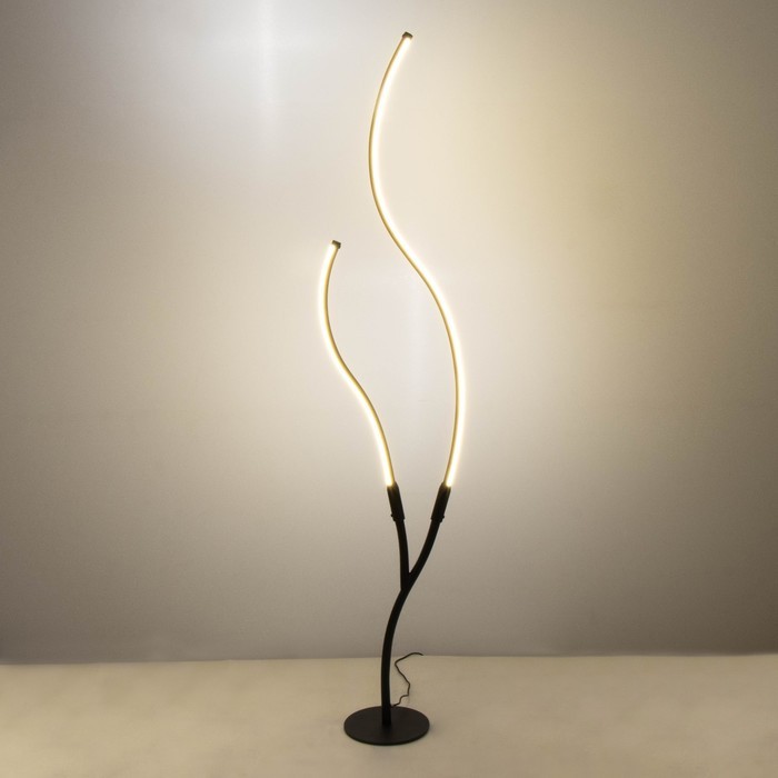 Торшер "Лунго" LED 20Вт 4000К черный 18х18х145 см