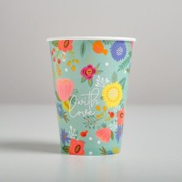 Стаканчик для цветов «With love», 350 мл