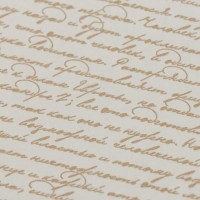 Бумага упаковочная крафт «Проза», золото, 0.72×10 м